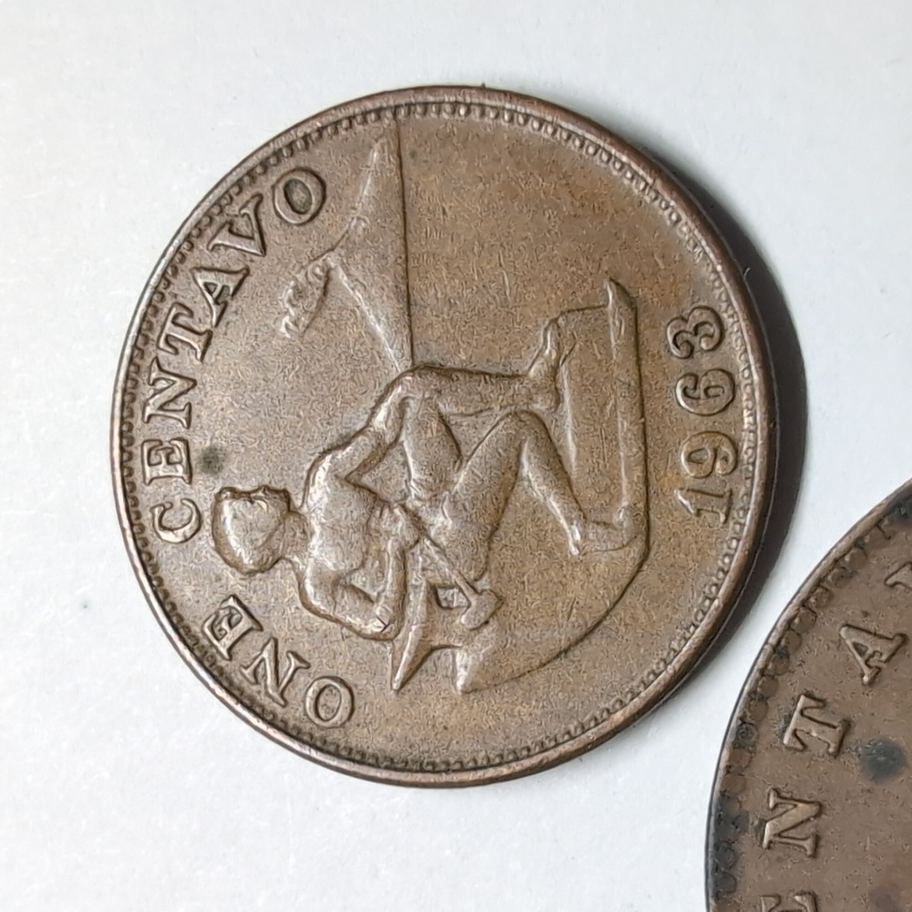Philippines 1944 5 Centavo 1963 One Centavo 1944 One Centavo Coins Vintage - Picture 4 of 7